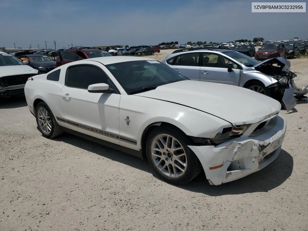 2012 Ford Mustang VIN: 1ZVBP8AM3C5232956 Lot: 54781734