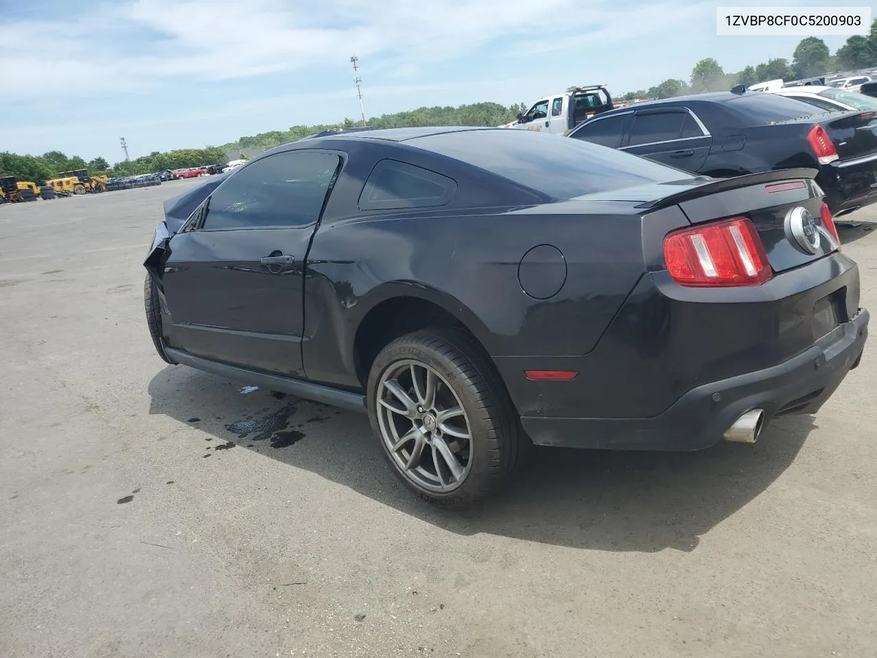 2012 Ford Mustang Gt VIN: 1ZVBP8CF0C5200903 Lot: 60552954