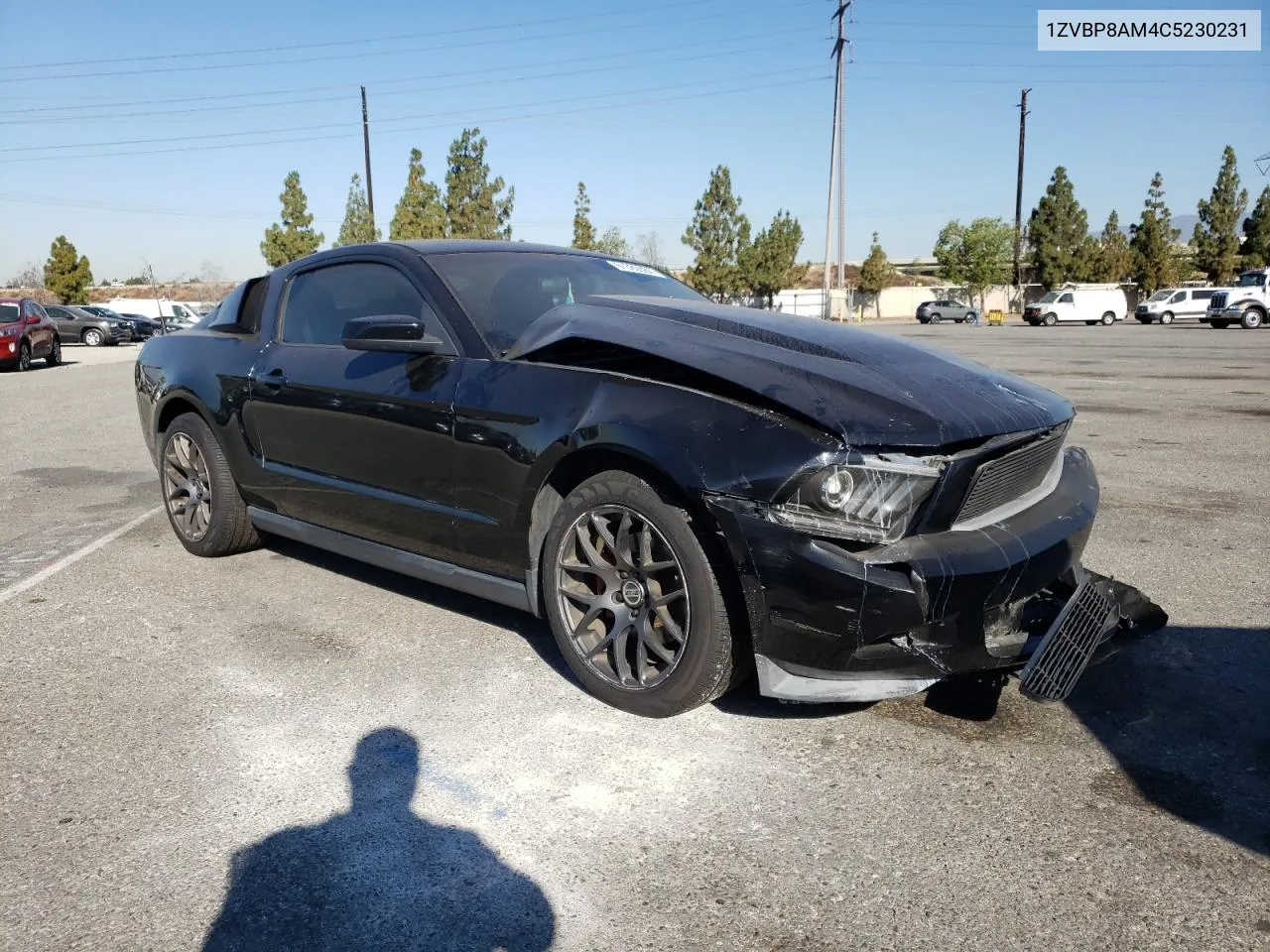 1ZVBP8AM4C5230231 2012 Ford Mustang