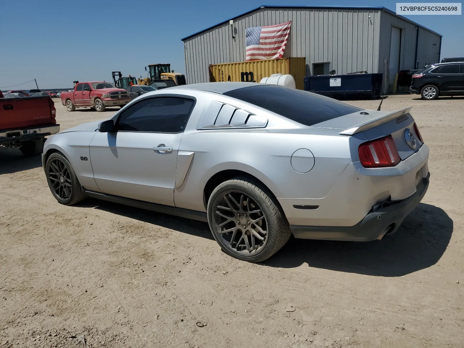 1ZVBP8CF5C5240698 2012 Ford Mustang Gt