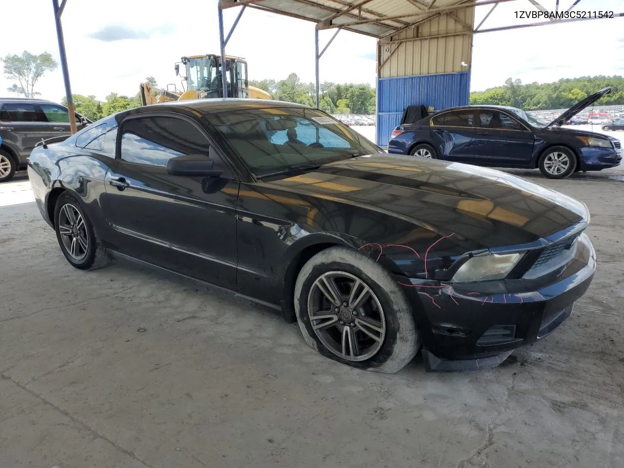 2012 Ford Mustang VIN: 1ZVBP8AM3C5211542 Lot: 65625774