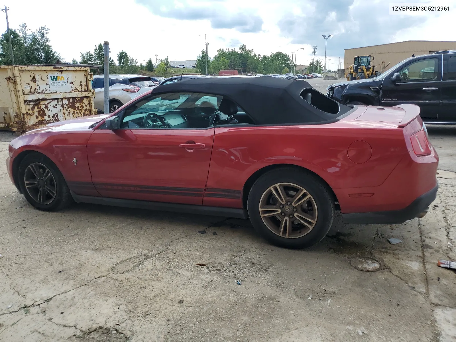 1ZVBP8EM3C5212961 2012 Ford Mustang