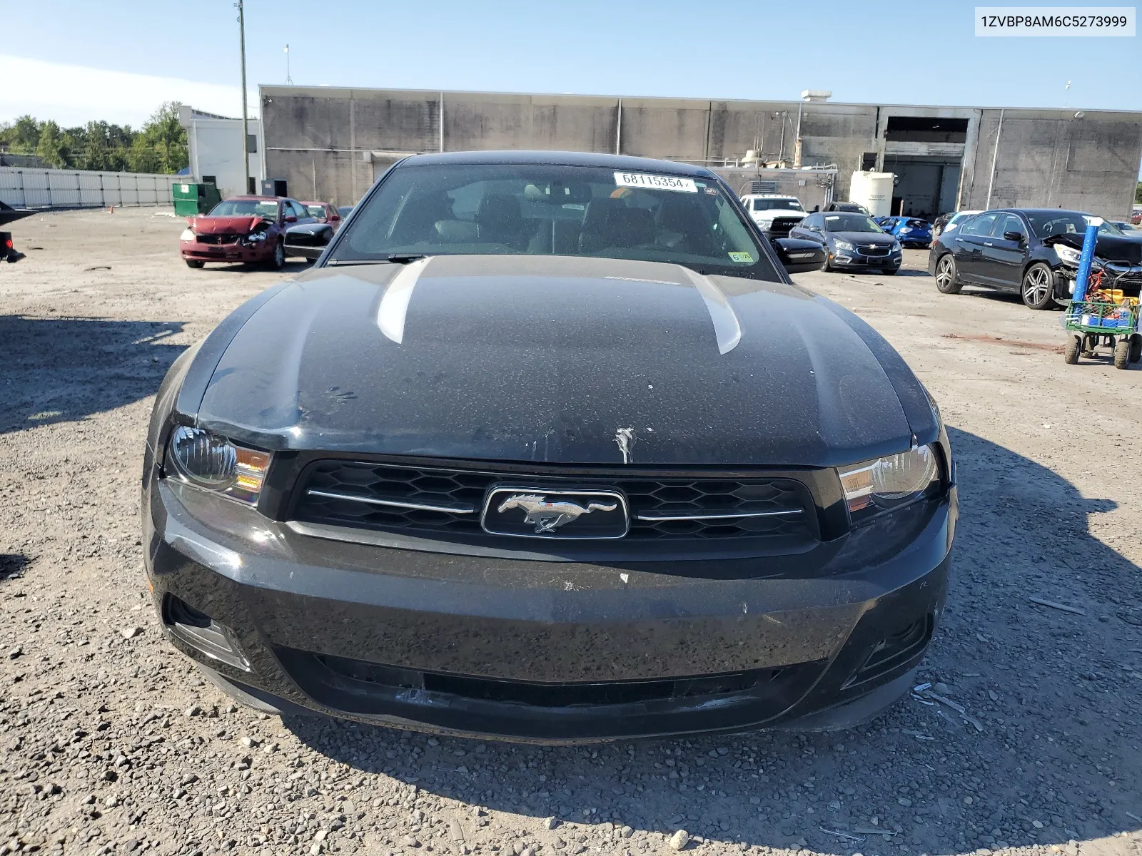 2012 Ford Mustang VIN: 1ZVBP8AM6C5273999 Lot: 68115354