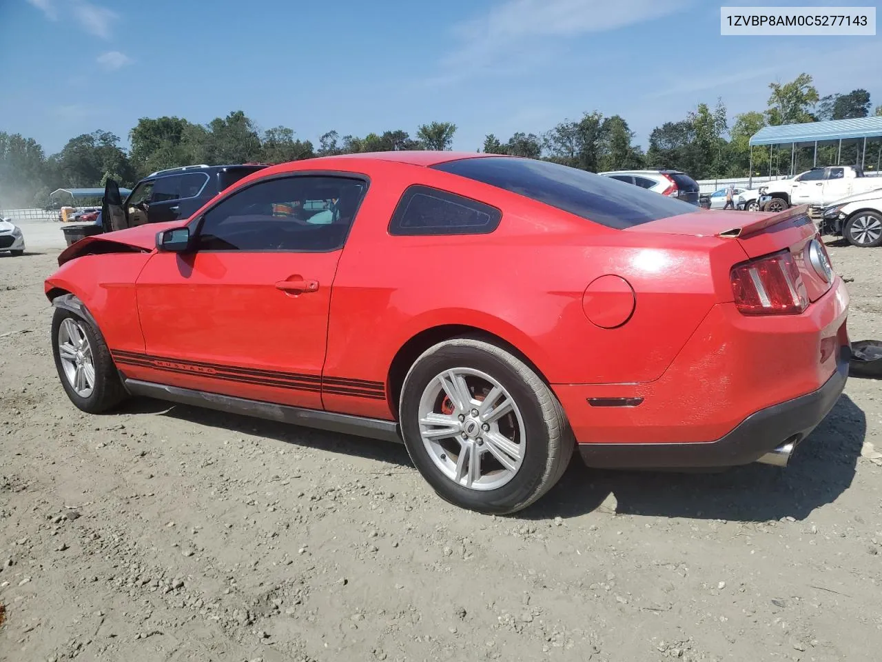 2012 Ford Mustang VIN: 1ZVBP8AM0C5277143 Lot: 68292234