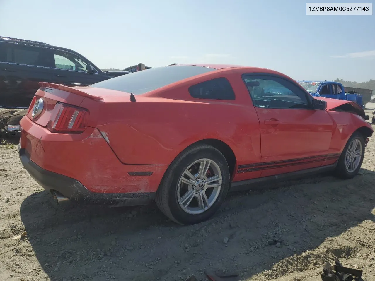 2012 Ford Mustang VIN: 1ZVBP8AM0C5277143 Lot: 68292234