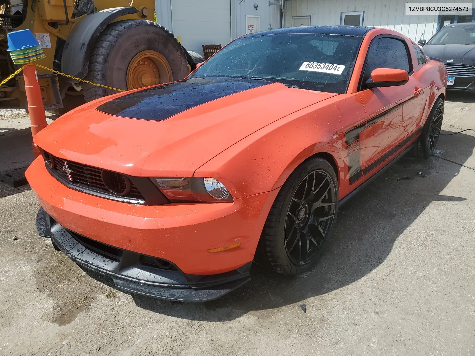 1ZVBP8CU3C5274573 2012 Ford Mustang Boss 302