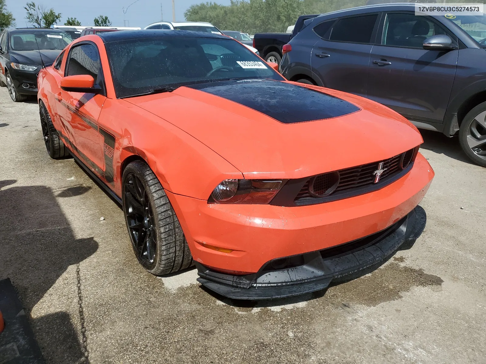 1ZVBP8CU3C5274573 2012 Ford Mustang Boss 302