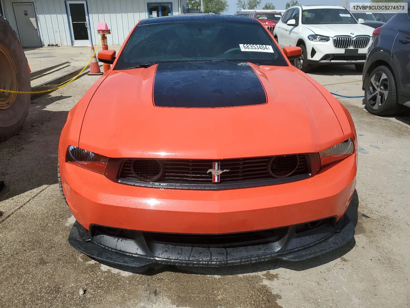 1ZVBP8CU3C5274573 2012 Ford Mustang Boss 302