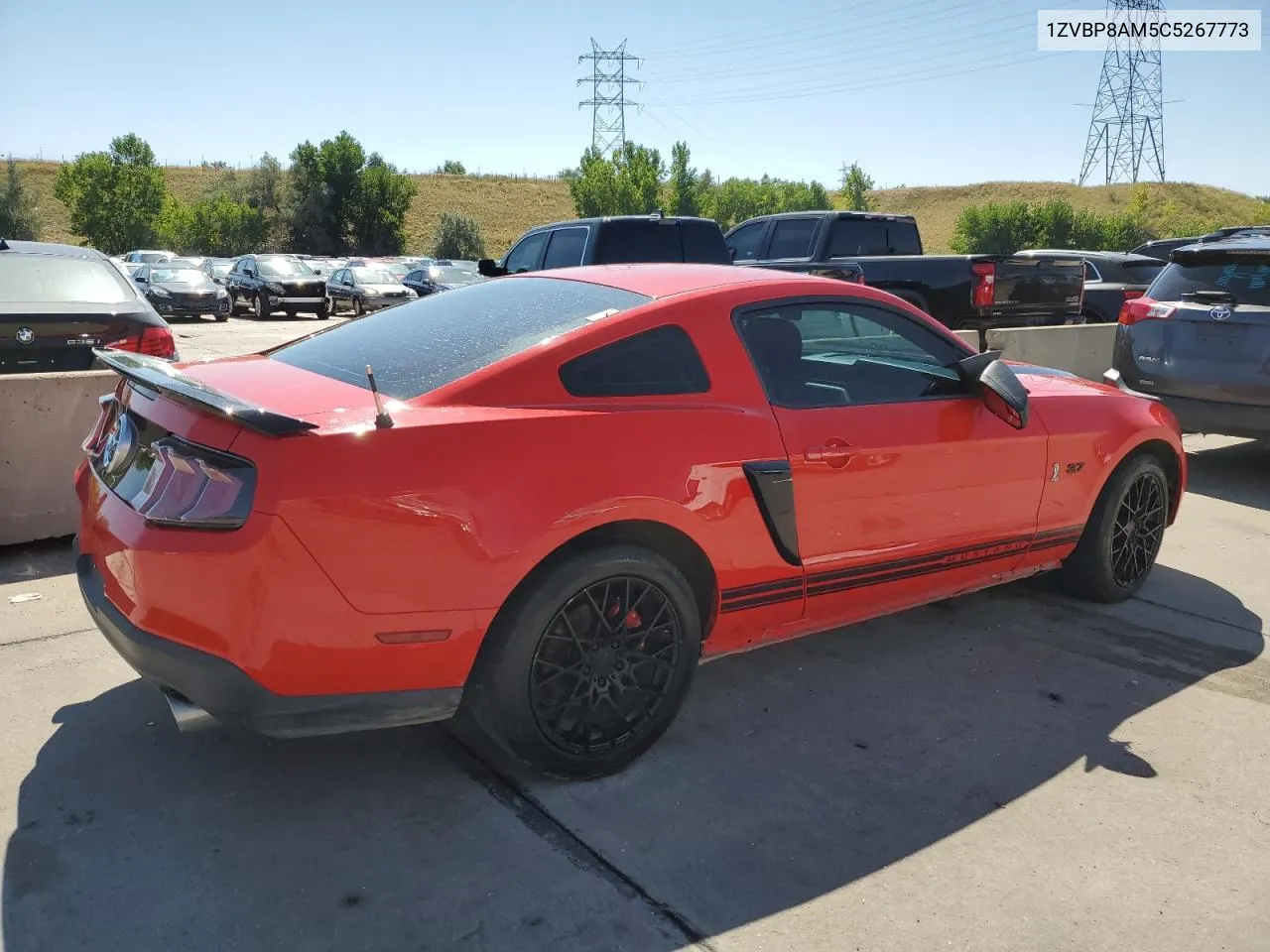 2012 Ford Mustang VIN: 1ZVBP8AM5C5267773 Lot: 70278544