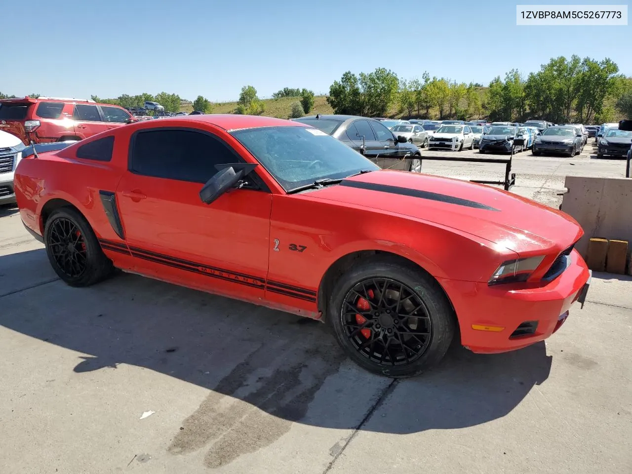 2012 Ford Mustang VIN: 1ZVBP8AM5C5267773 Lot: 70278544