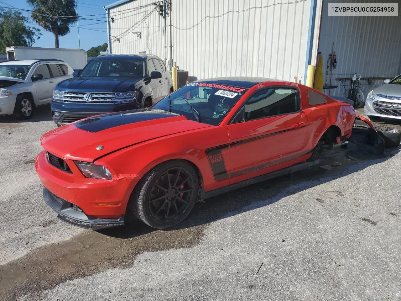 1ZVBP8CU0C5254958 2012 Ford Mustang Boss 302