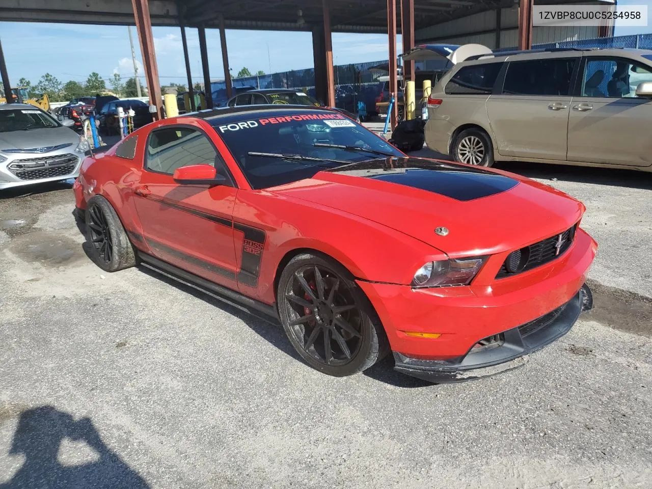 1ZVBP8CU0C5254958 2012 Ford Mustang Boss 302