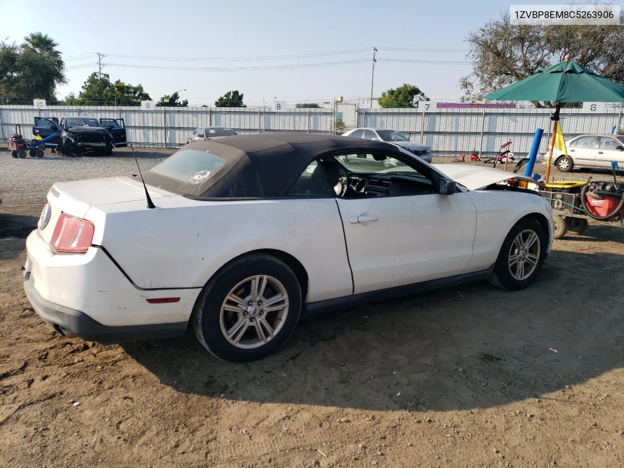 2012 Ford Mustang VIN: 1ZVBP8EM8C5263906 Lot: 70783624