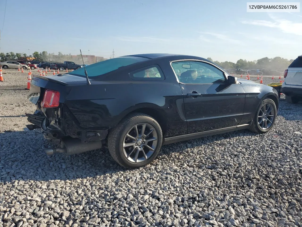 2012 Ford Mustang VIN: 1ZVBP8AM6C5261786 Lot: 71168554