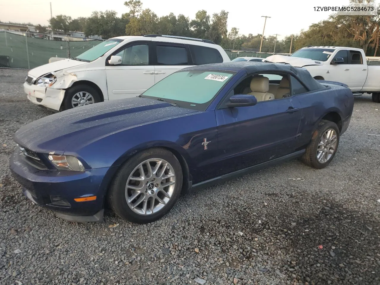 2012 Ford Mustang VIN: 1ZVBP8EM6C5284673 Lot: 71550134