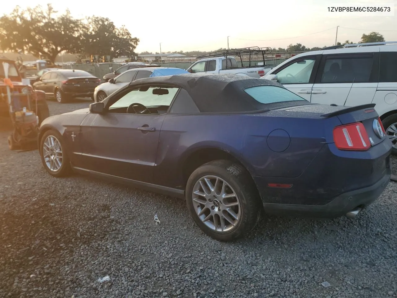 2012 Ford Mustang VIN: 1ZVBP8EM6C5284673 Lot: 71550134