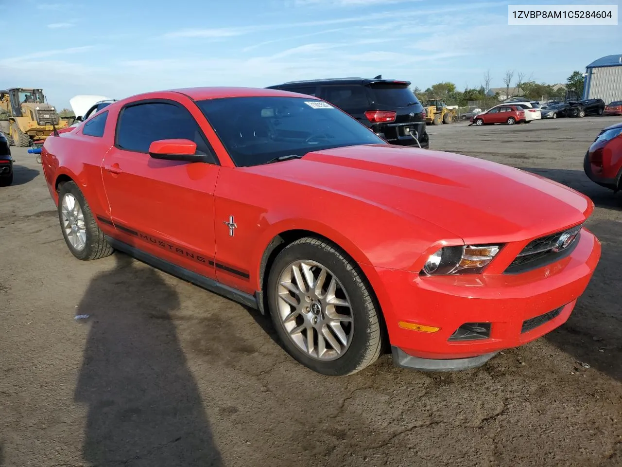 2012 Ford Mustang VIN: 1ZVBP8AM1C5284604 Lot: 71921524