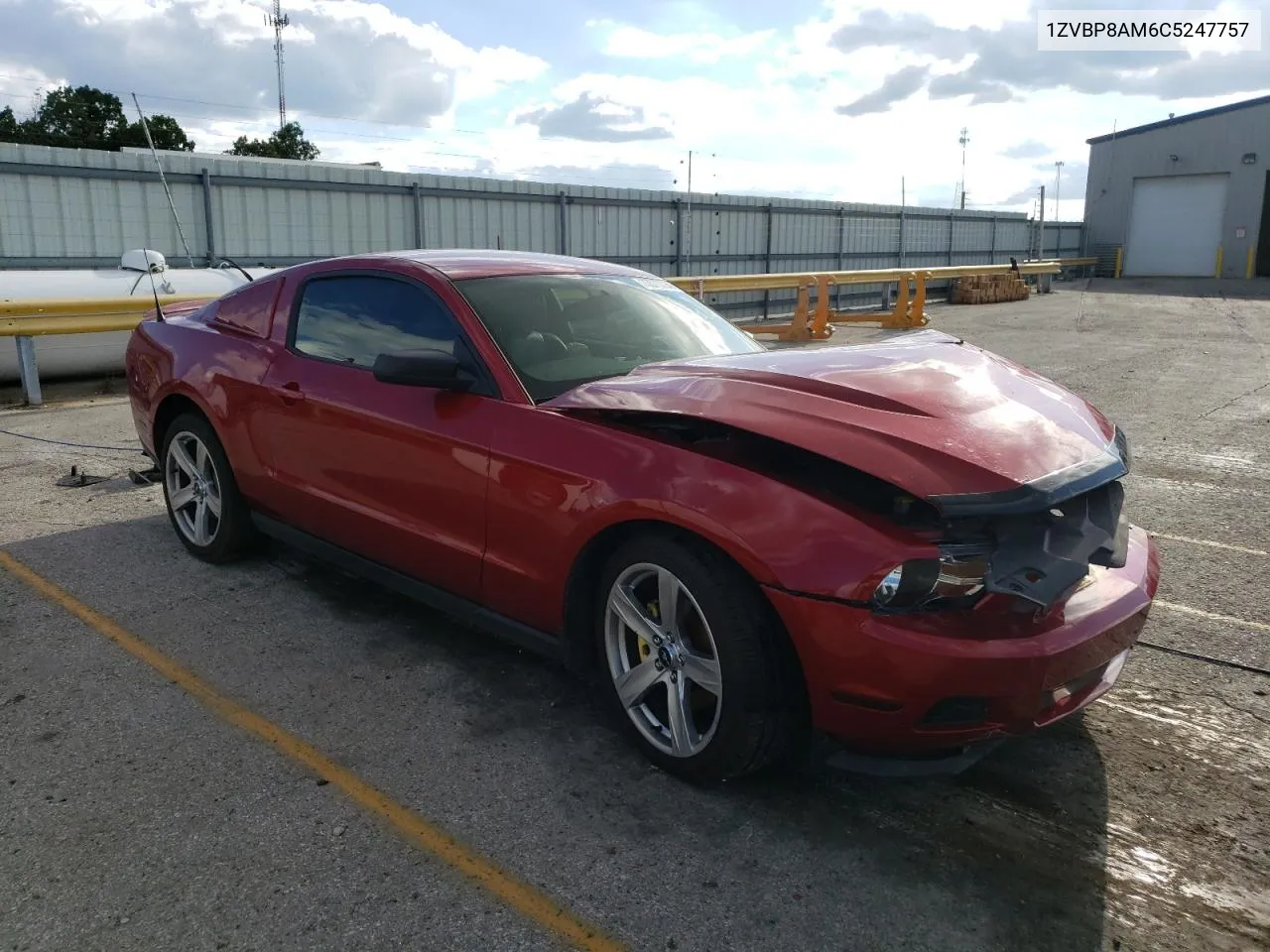 2012 Ford Mustang VIN: 1ZVBP8AM6C5247757 Lot: 73575894