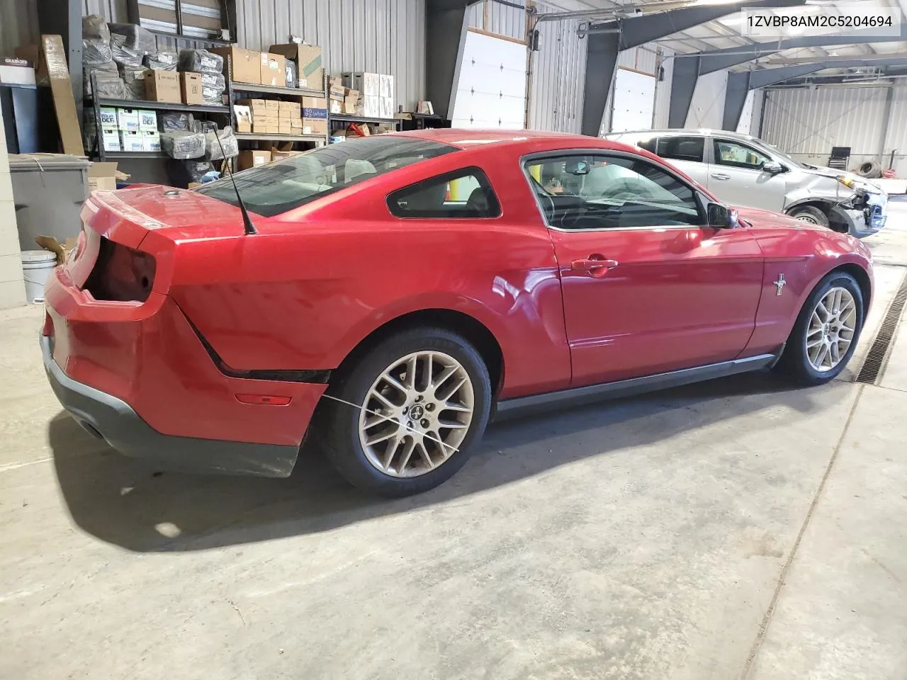 2012 Ford Mustang VIN: 1ZVBP8AM2C5204694 Lot: 74384164