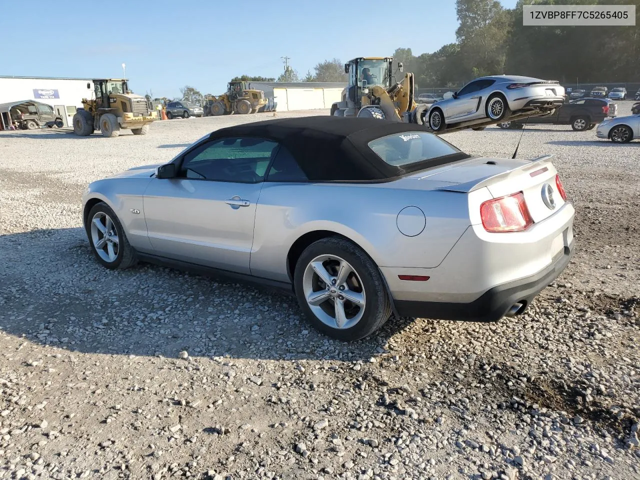 2012 Ford Mustang Gt VIN: 1ZVBP8FF7C5265405 Lot: 74672574