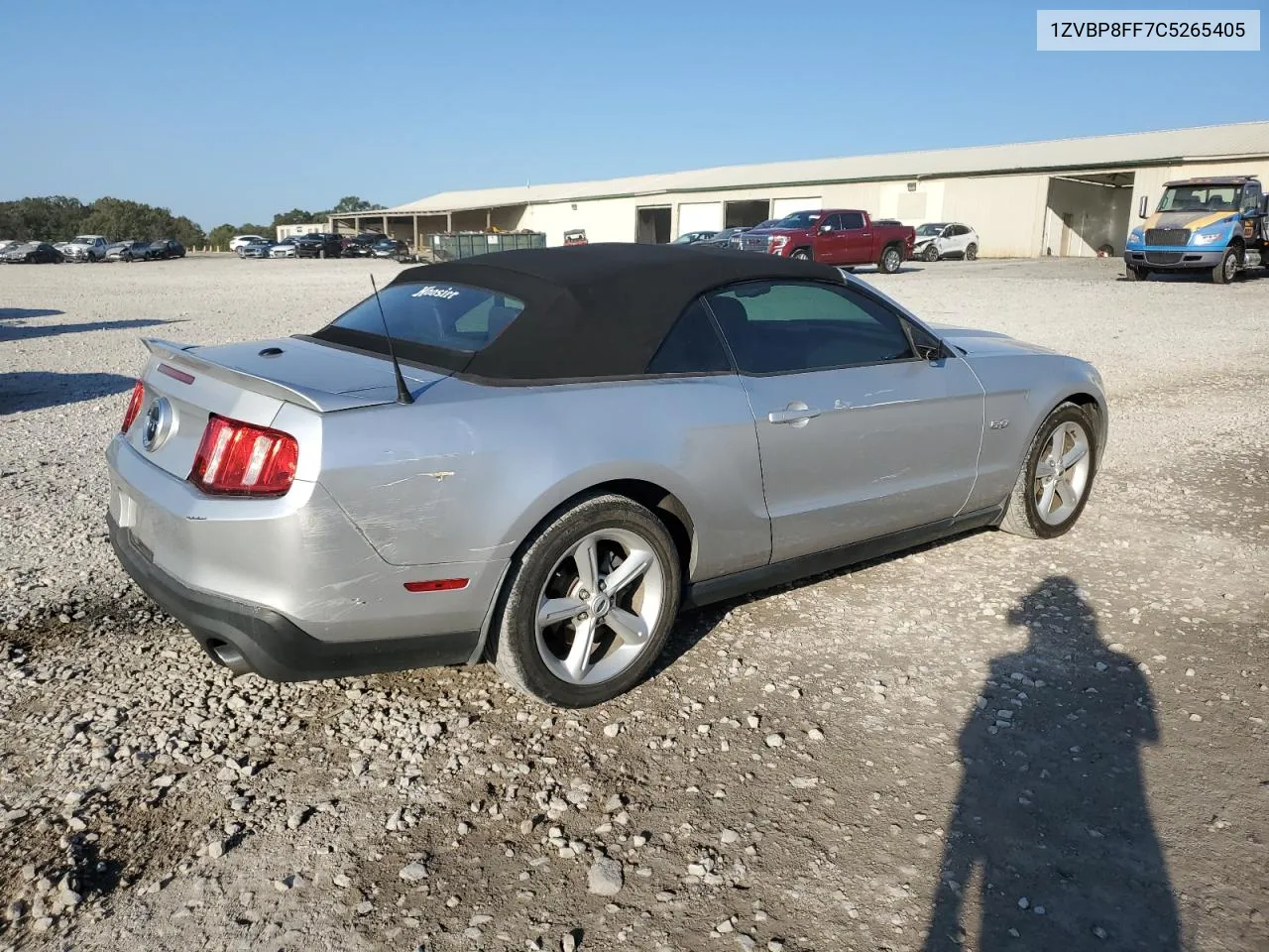 2012 Ford Mustang Gt VIN: 1ZVBP8FF7C5265405 Lot: 74672574