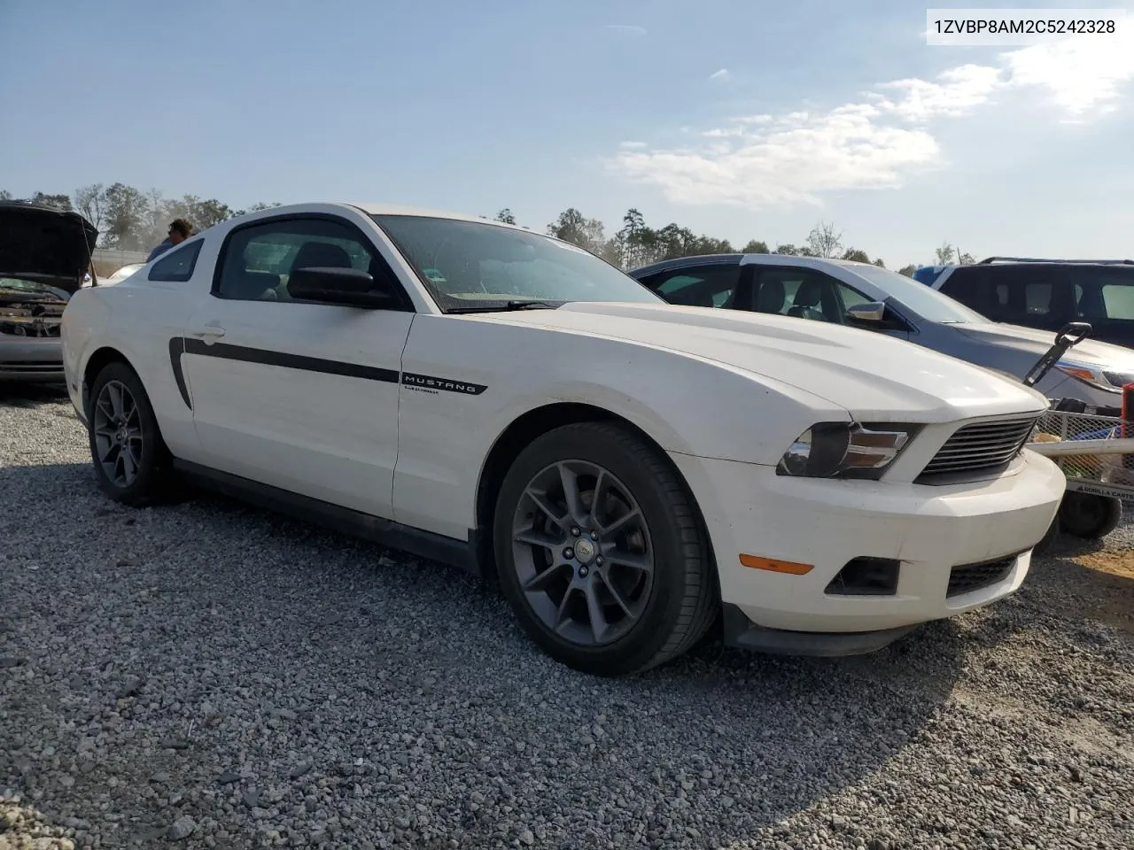 2012 Ford Mustang VIN: 1ZVBP8AM2C5242328 Lot: 74738384