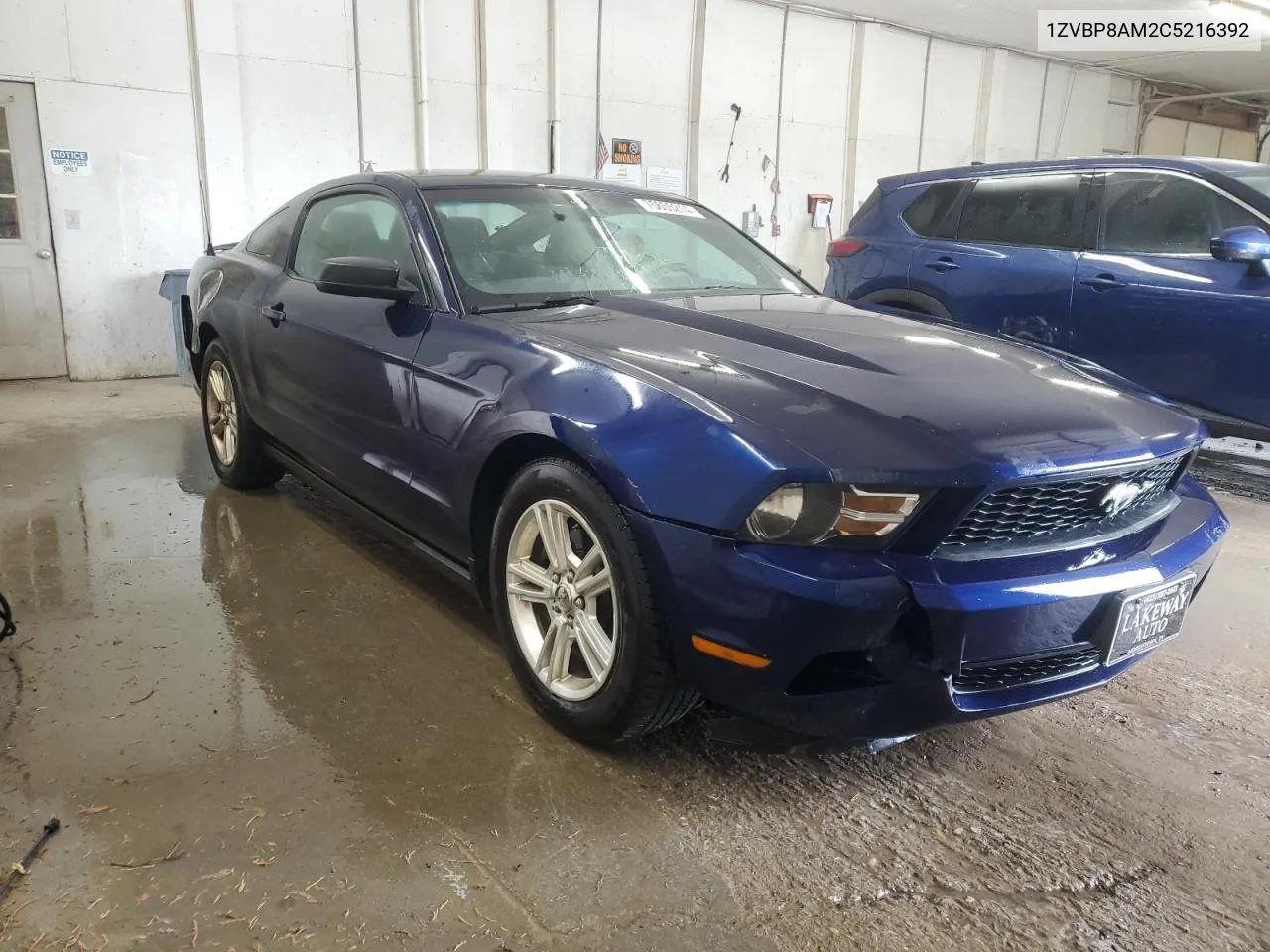 2012 Ford Mustang VIN: 1ZVBP8AM2C5216392 Lot: 75655214