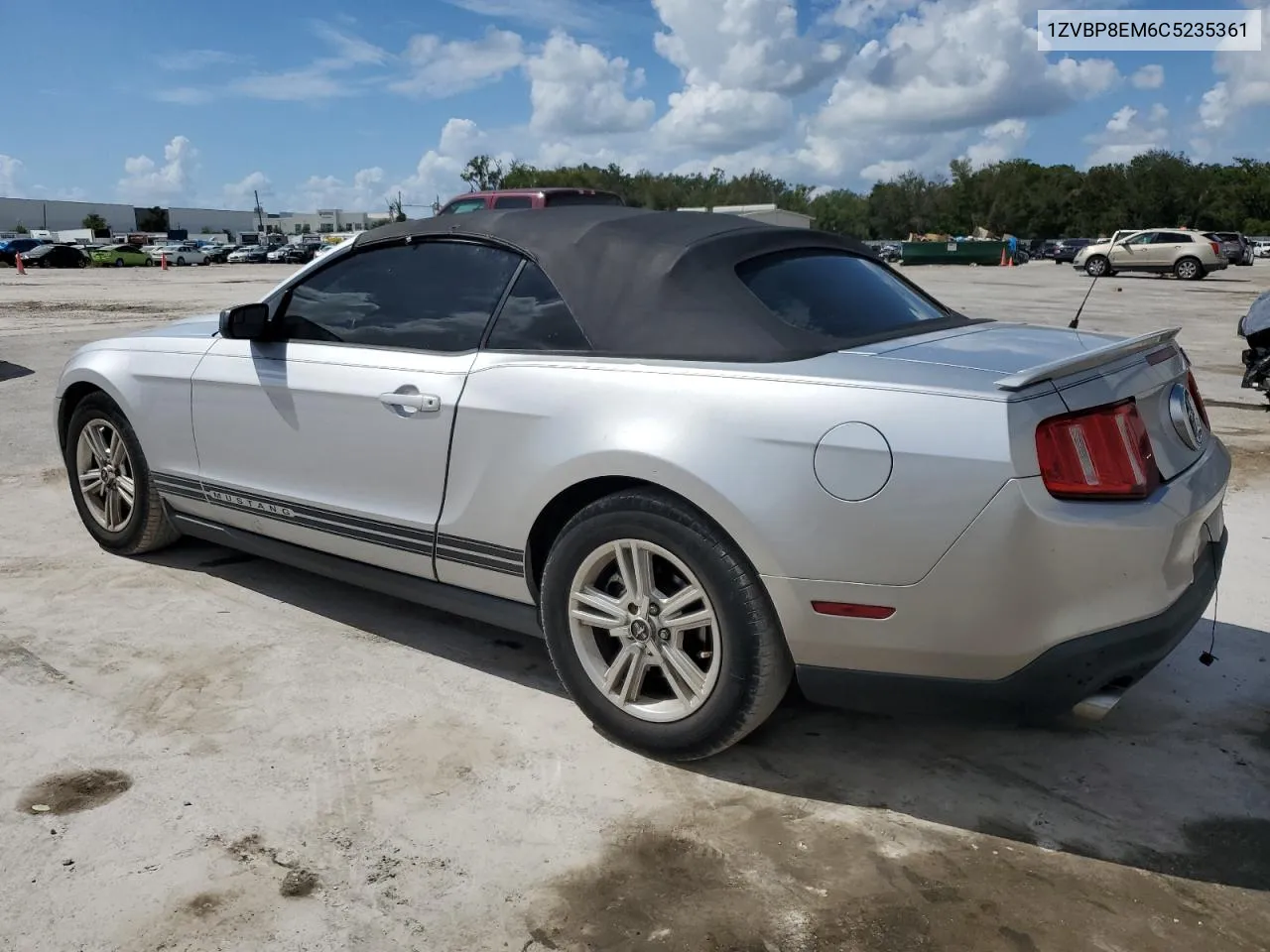 2012 Ford Mustang VIN: 1ZVBP8EM6C5235361 Lot: 75879014