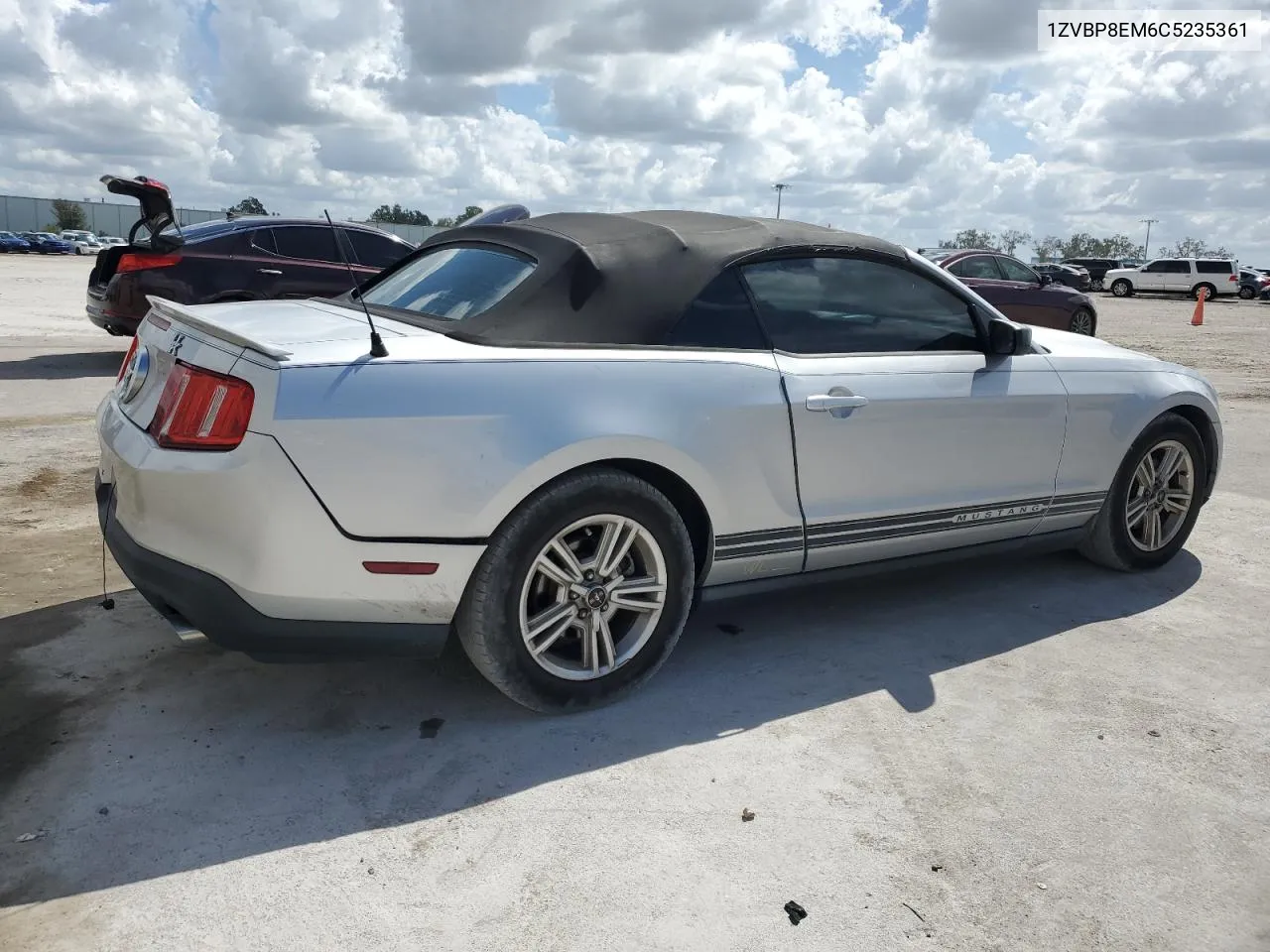 2012 Ford Mustang VIN: 1ZVBP8EM6C5235361 Lot: 75879014