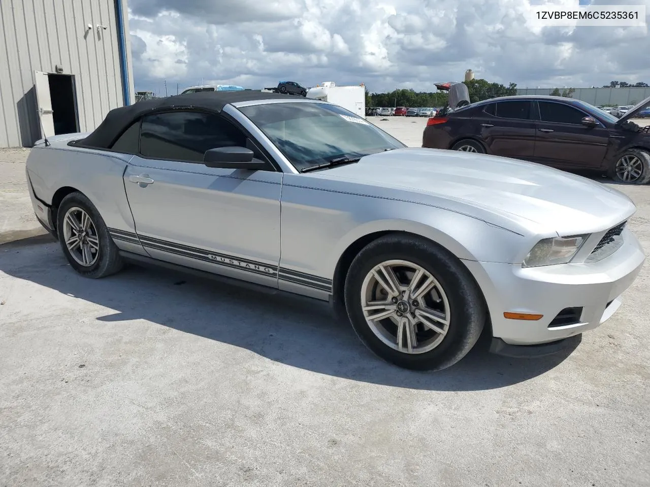 2012 Ford Mustang VIN: 1ZVBP8EM6C5235361 Lot: 75879014