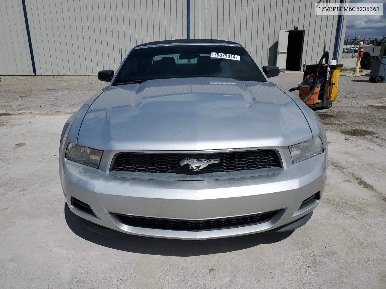 2012 Ford Mustang VIN: 1ZVBP8EM6C5235361 Lot: 75879014