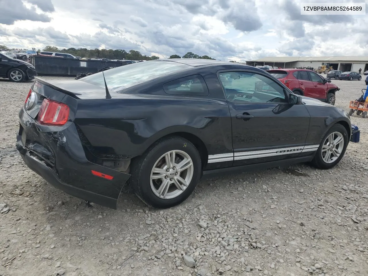 2012 Ford Mustang VIN: 1ZVBP8AM8C5264589 Lot: 76253244