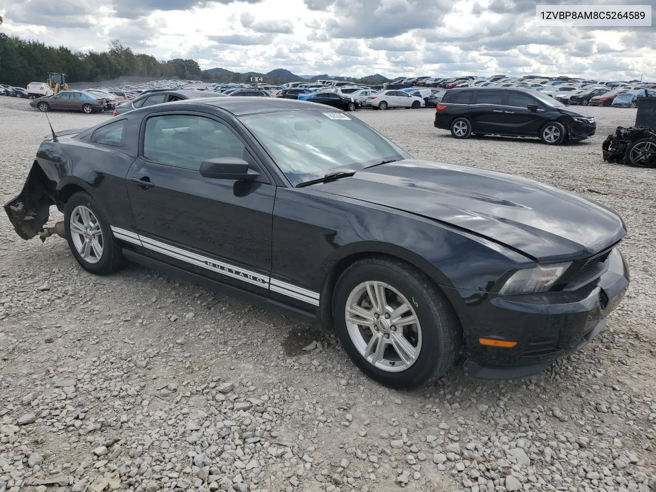 2012 Ford Mustang VIN: 1ZVBP8AM8C5264589 Lot: 76253244