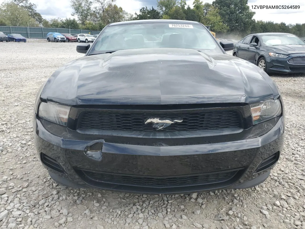 2012 Ford Mustang VIN: 1ZVBP8AM8C5264589 Lot: 76253244