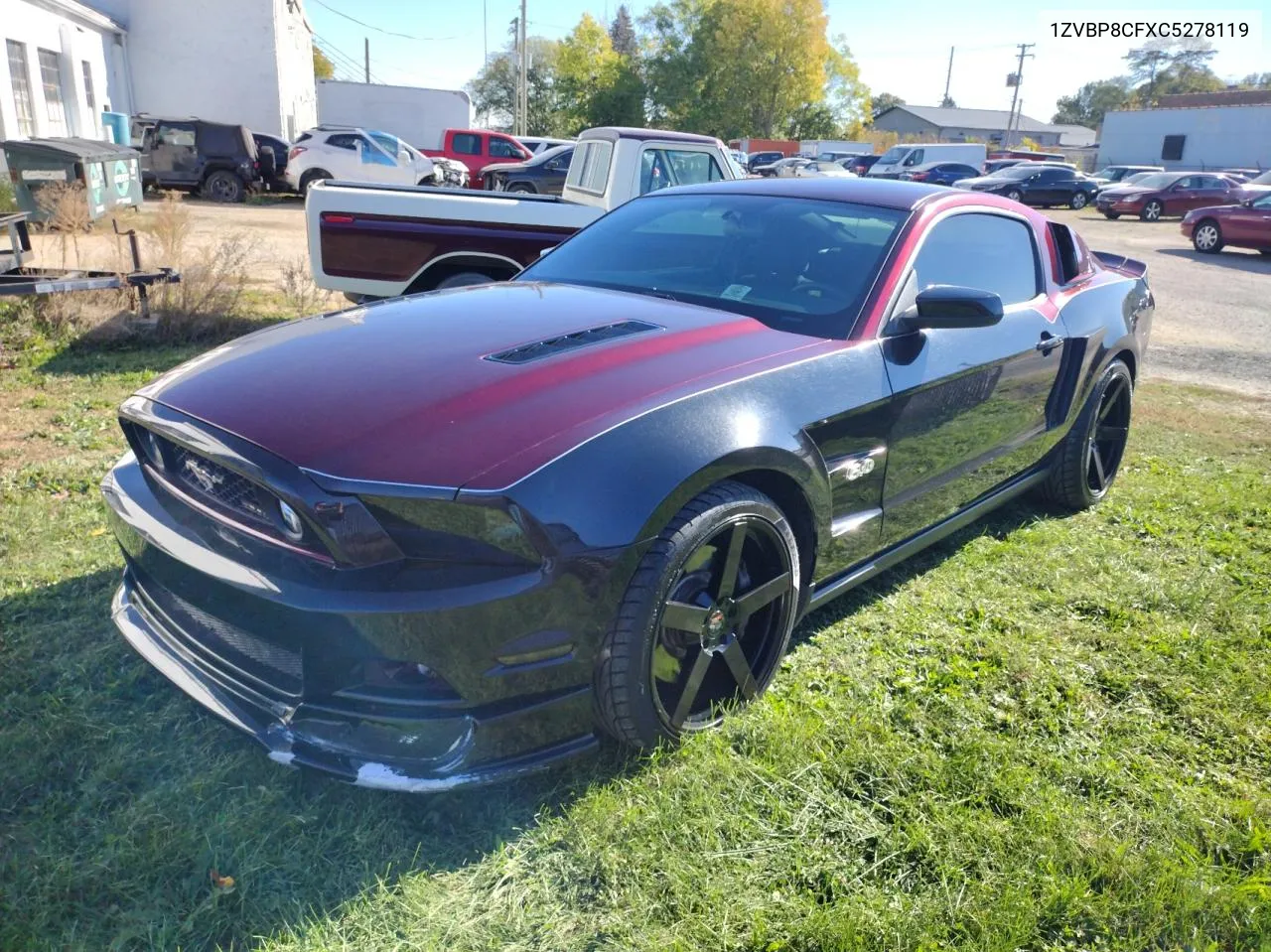 2012 Ford Mustang Gt VIN: 1ZVBP8CFXC5278119 Lot: 76289594