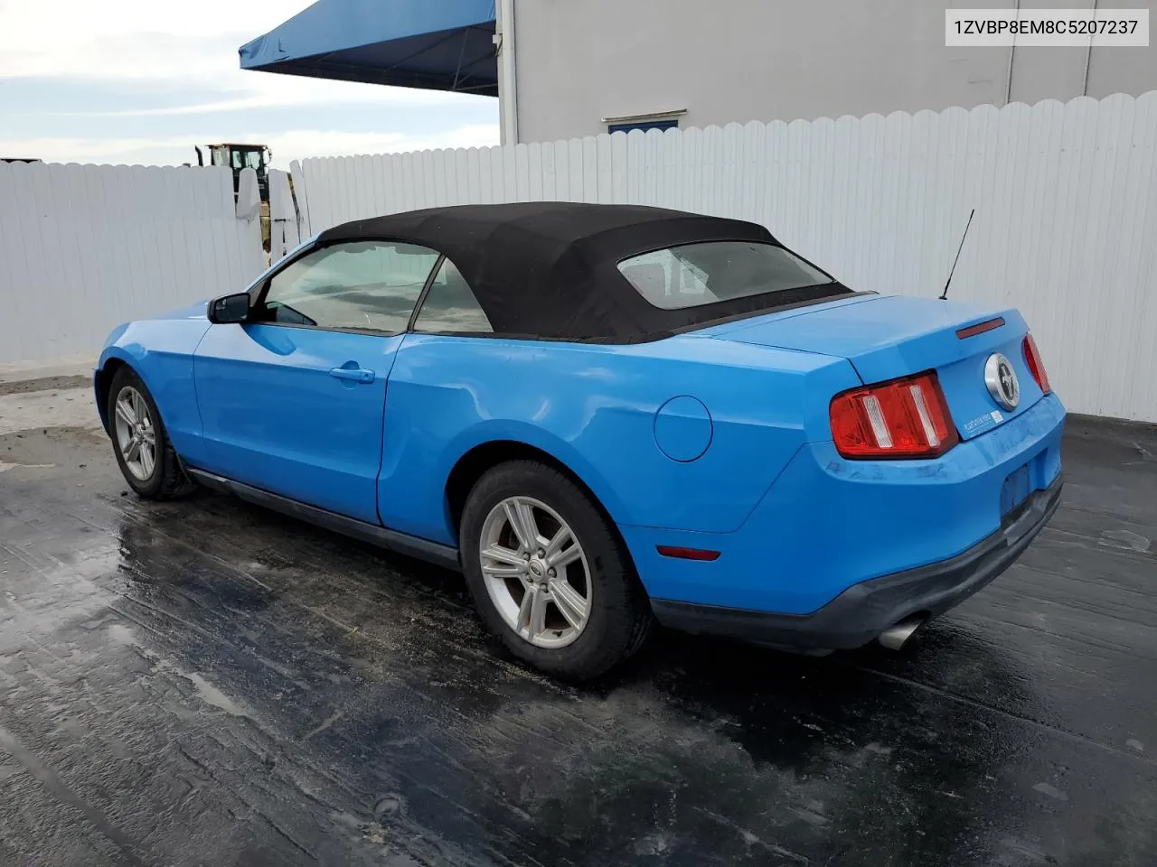 2012 Ford Mustang VIN: 1ZVBP8EM8C5207237 Lot: 76464294