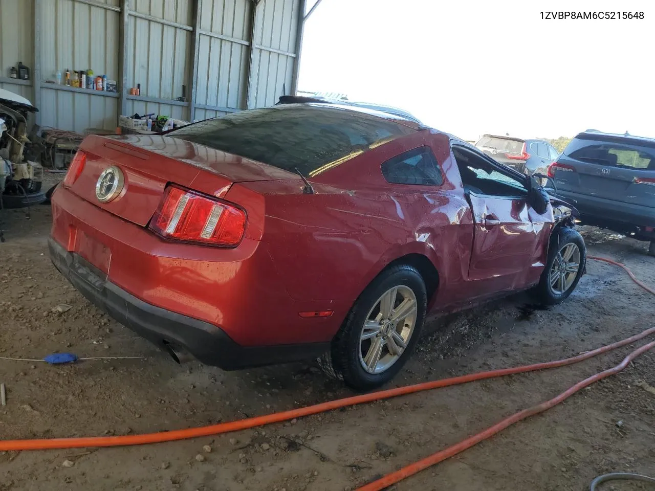 2012 Ford Mustang VIN: 1ZVBP8AM6C5215648 Lot: 76596224