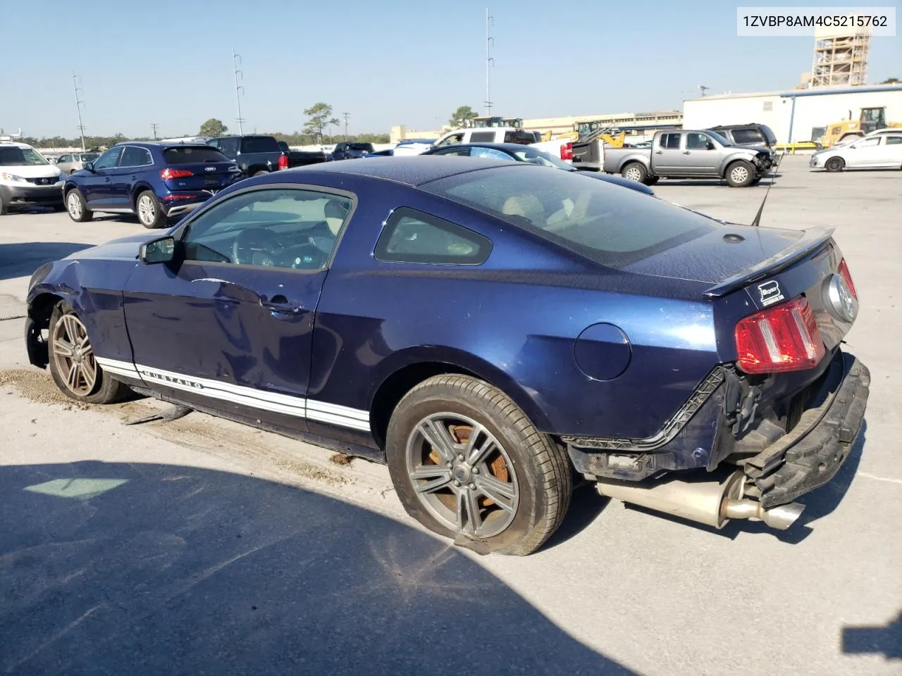 2012 Ford Mustang VIN: 1ZVBP8AM4C5215762 Lot: 77186444