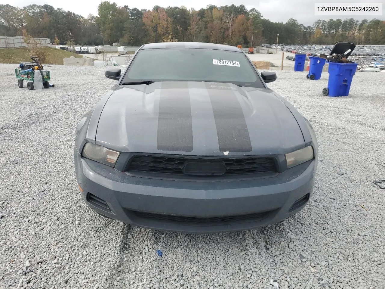 2012 Ford Mustang VIN: 1ZVBP8AM5C5242260 Lot: 78912154