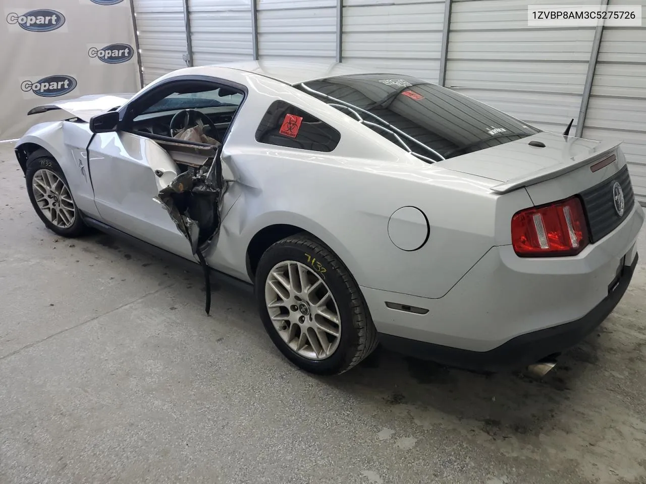 2012 Ford Mustang VIN: 1ZVBP8AM3C5275726 Lot: 79429644