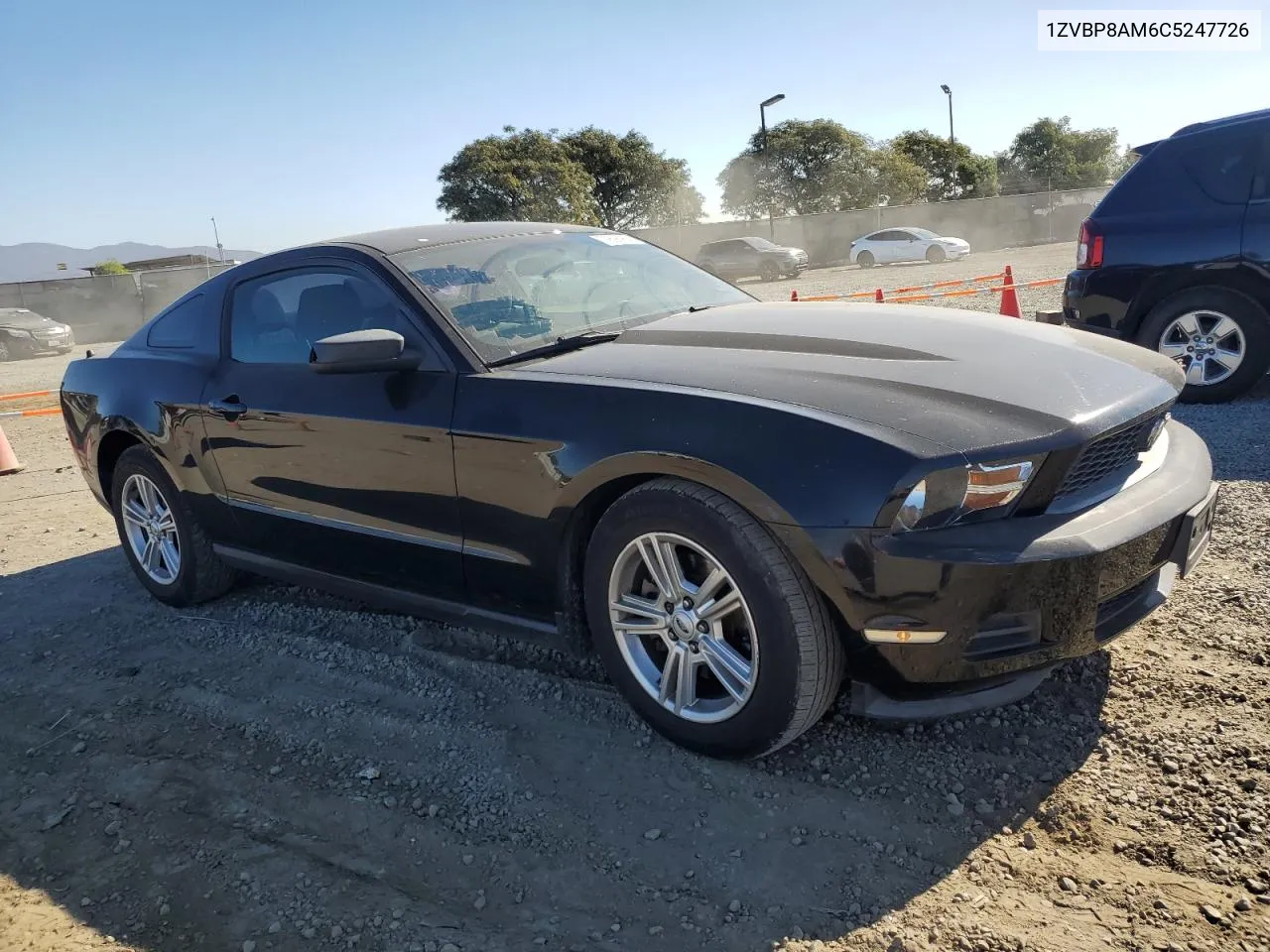 2012 Ford Mustang VIN: 1ZVBP8AM6C5247726 Lot: 79898964