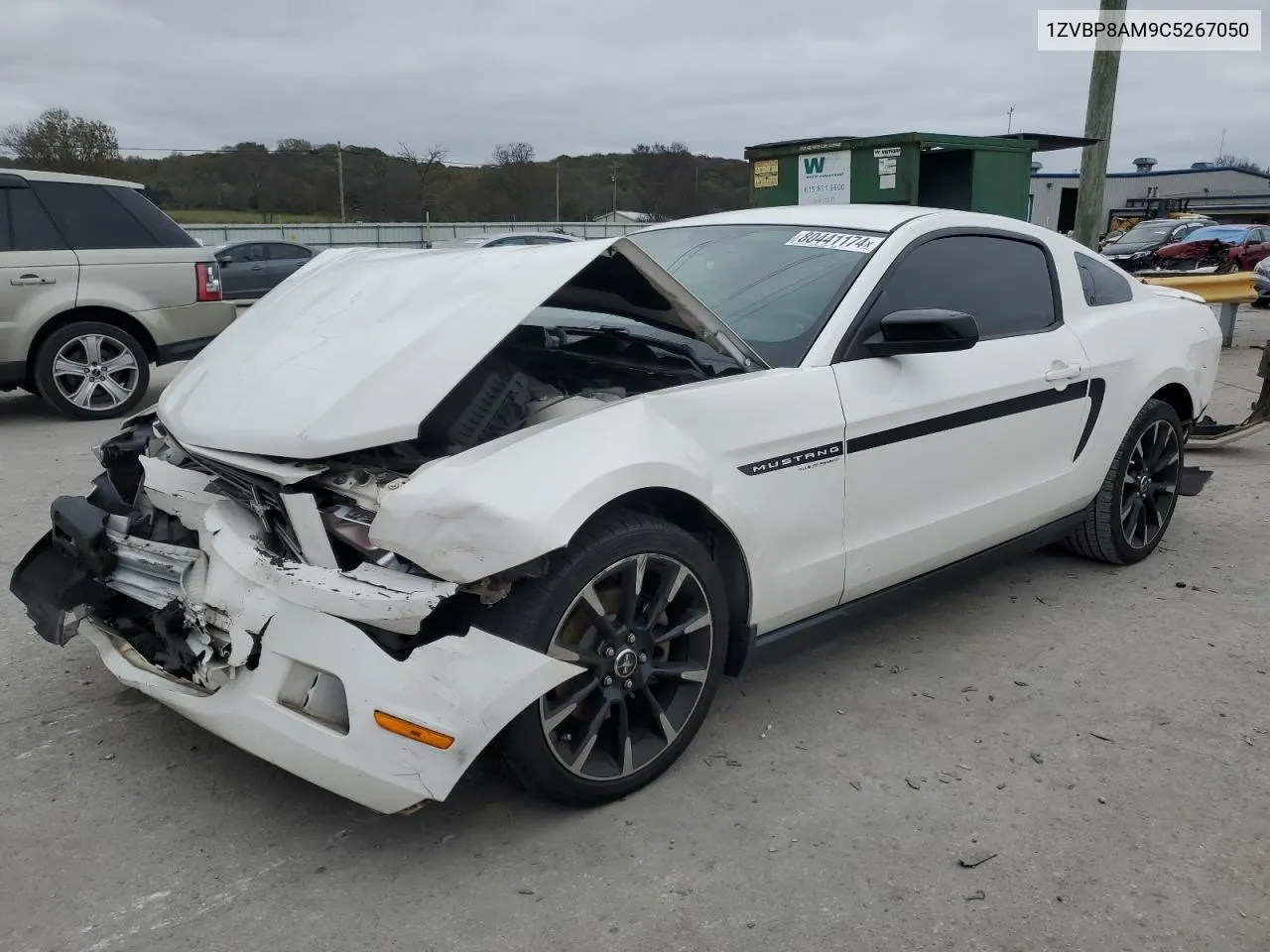 2012 Ford Mustang VIN: 1ZVBP8AM9C5267050 Lot: 80441174