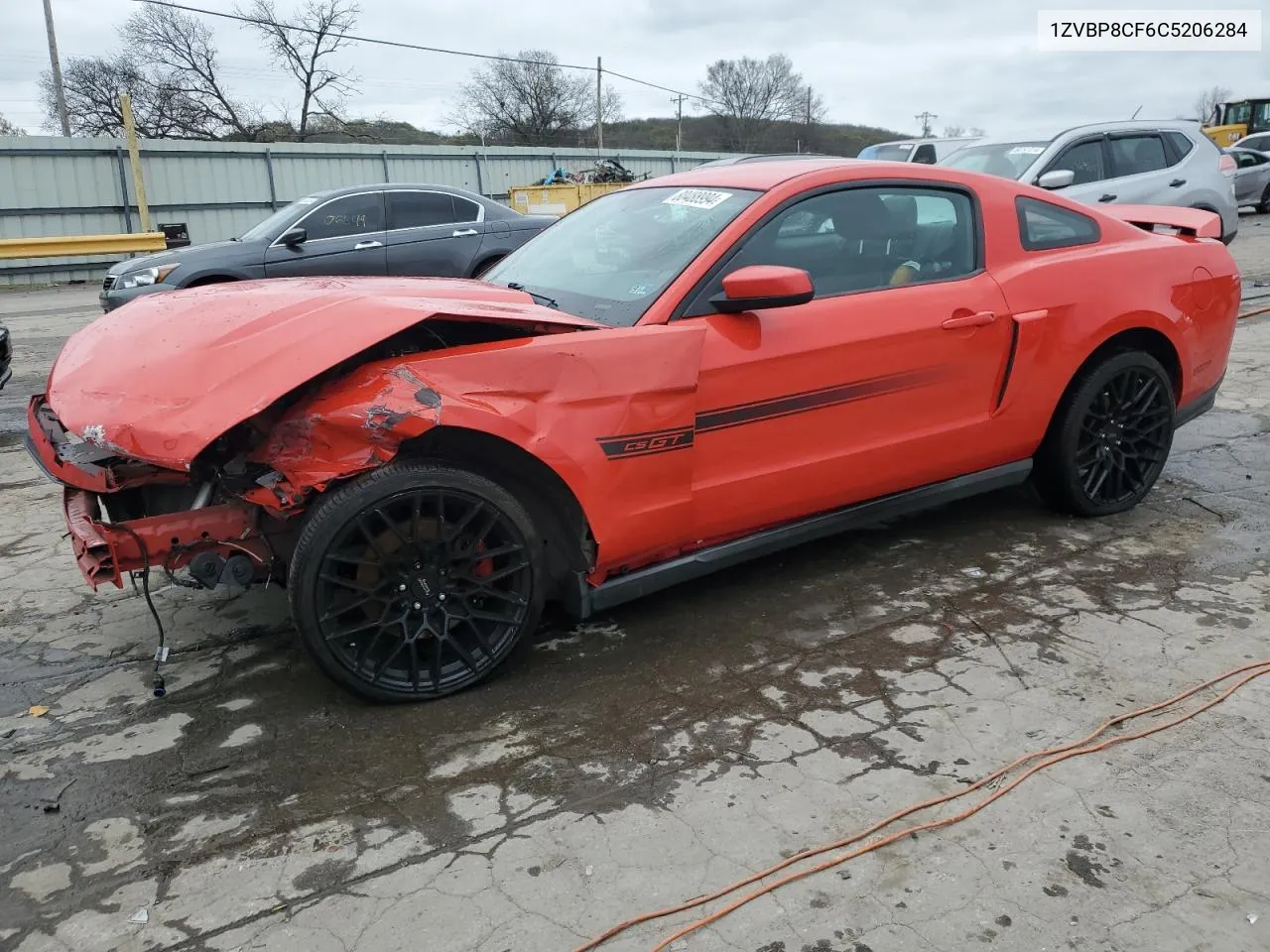 2012 Ford Mustang Gt VIN: 1ZVBP8CF6C5206284 Lot: 80488994