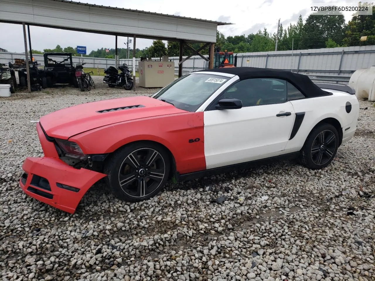 1ZVBP8FF6D5200224 2013 Ford Mustang Gt