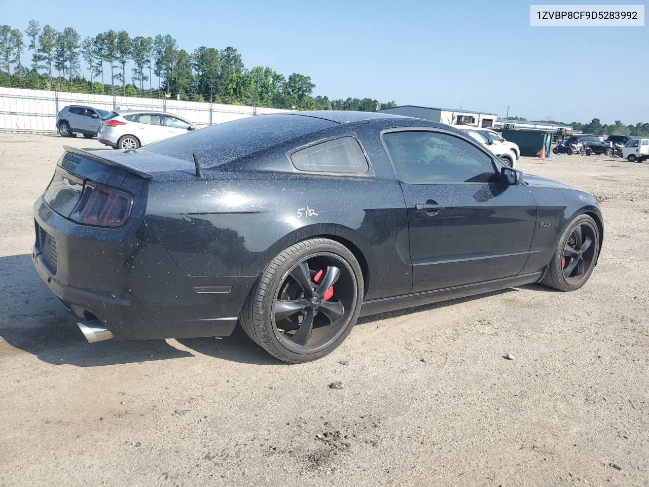 2013 Ford Mustang Gt VIN: 1ZVBP8CF9D5283992 Lot: 56196624