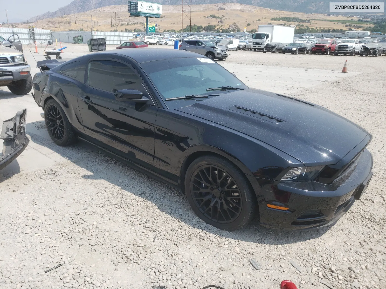 2013 Ford Mustang Gt VIN: 1ZVBP8CF8D5284826 Lot: 63550394