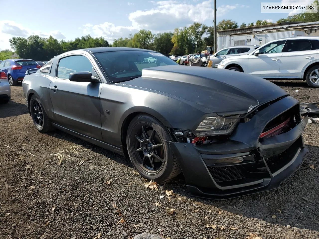 2013 Ford Mustang VIN: 1ZVBP8AM4D5257138 Lot: 68487854