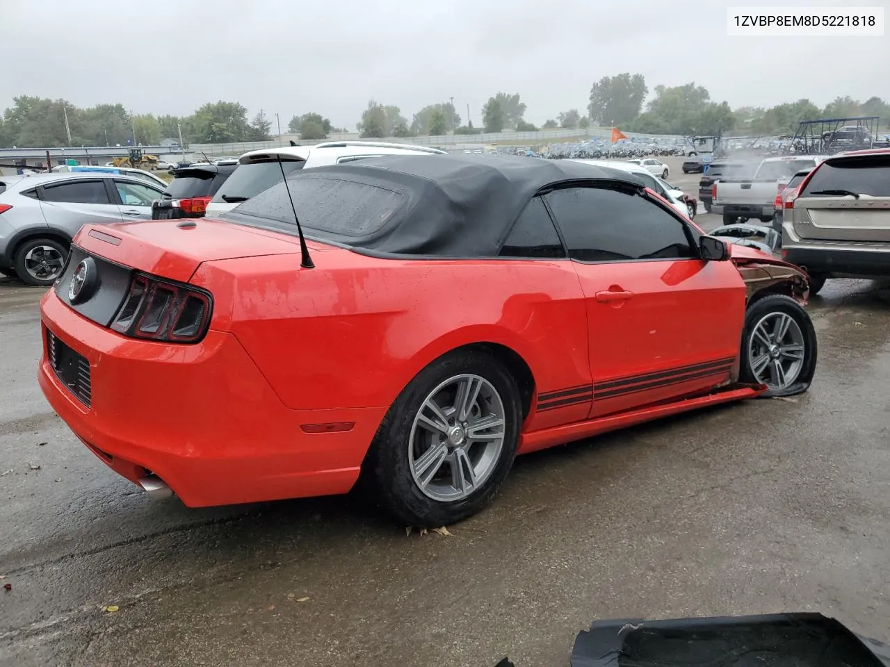 2013 Ford Mustang VIN: 1ZVBP8EM8D5221818 Lot: 69845434