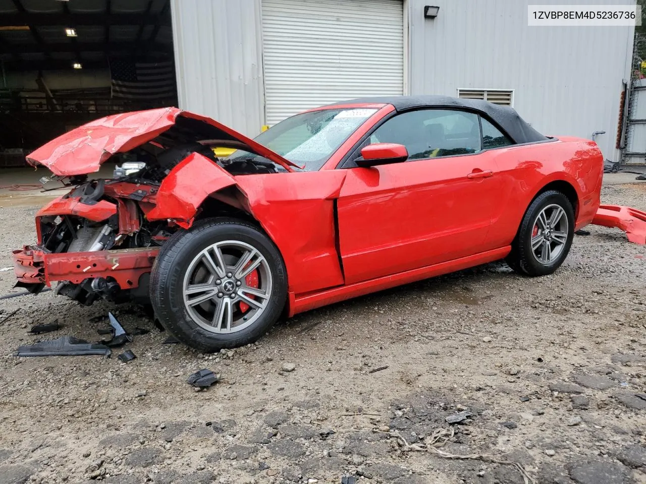 2013 Ford Mustang VIN: 1ZVBP8EM4D5236736 Lot: 71265324