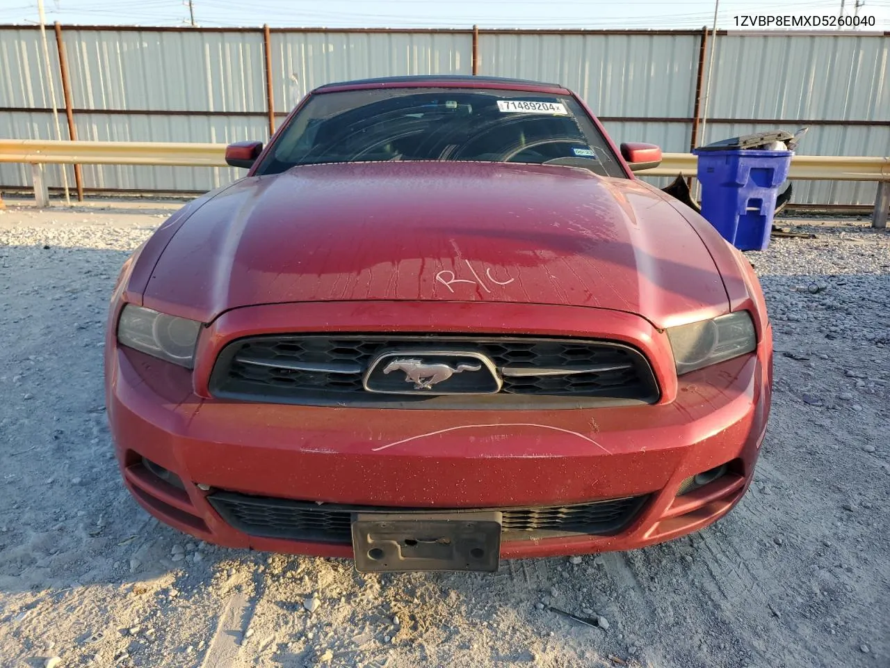 1ZVBP8EMXD5260040 2013 Ford Mustang